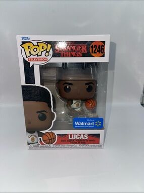 Funko Lucas Stranger Things Pop! Vinyl — Brown, Orange, White